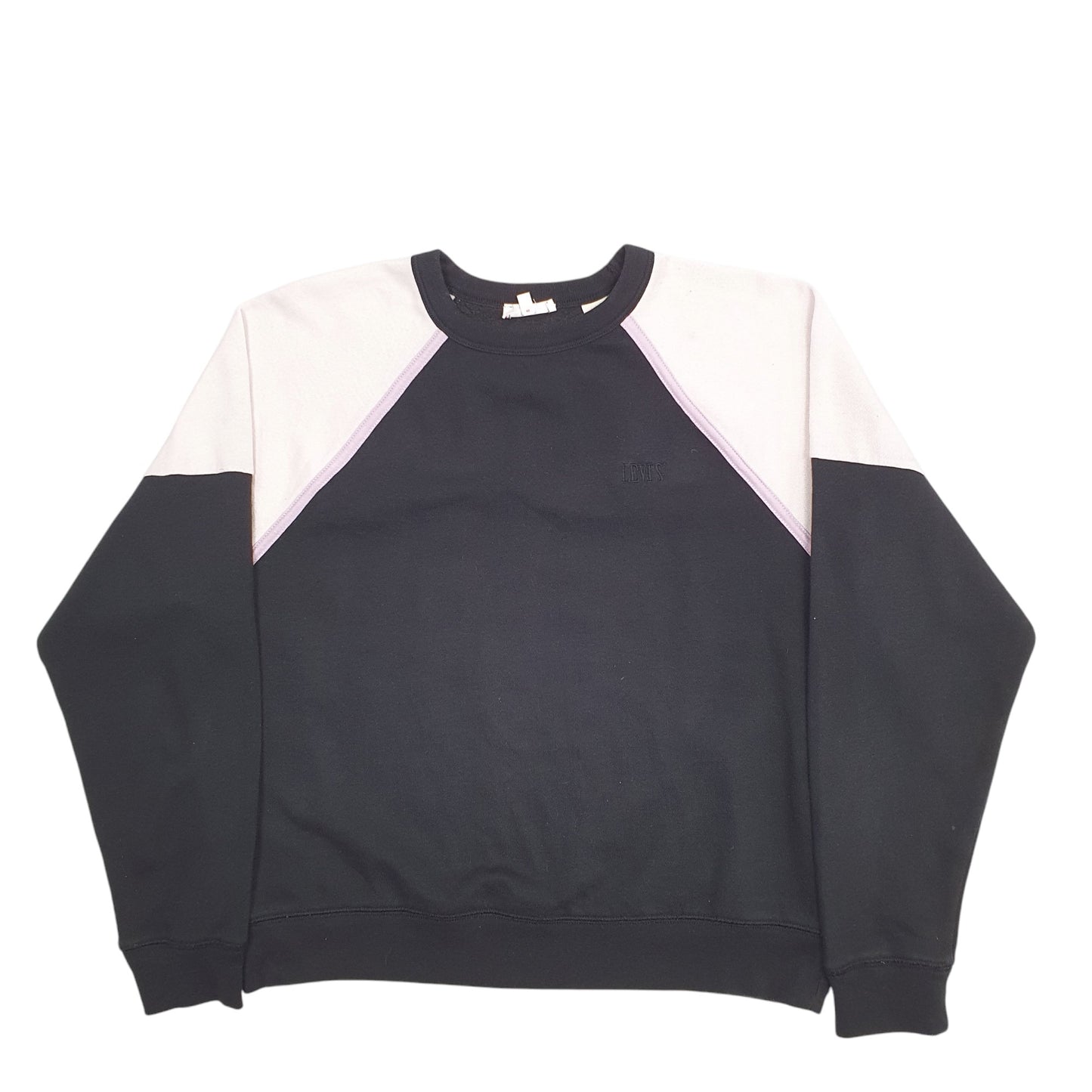 Womens Black Levis  Crewneck Jumper