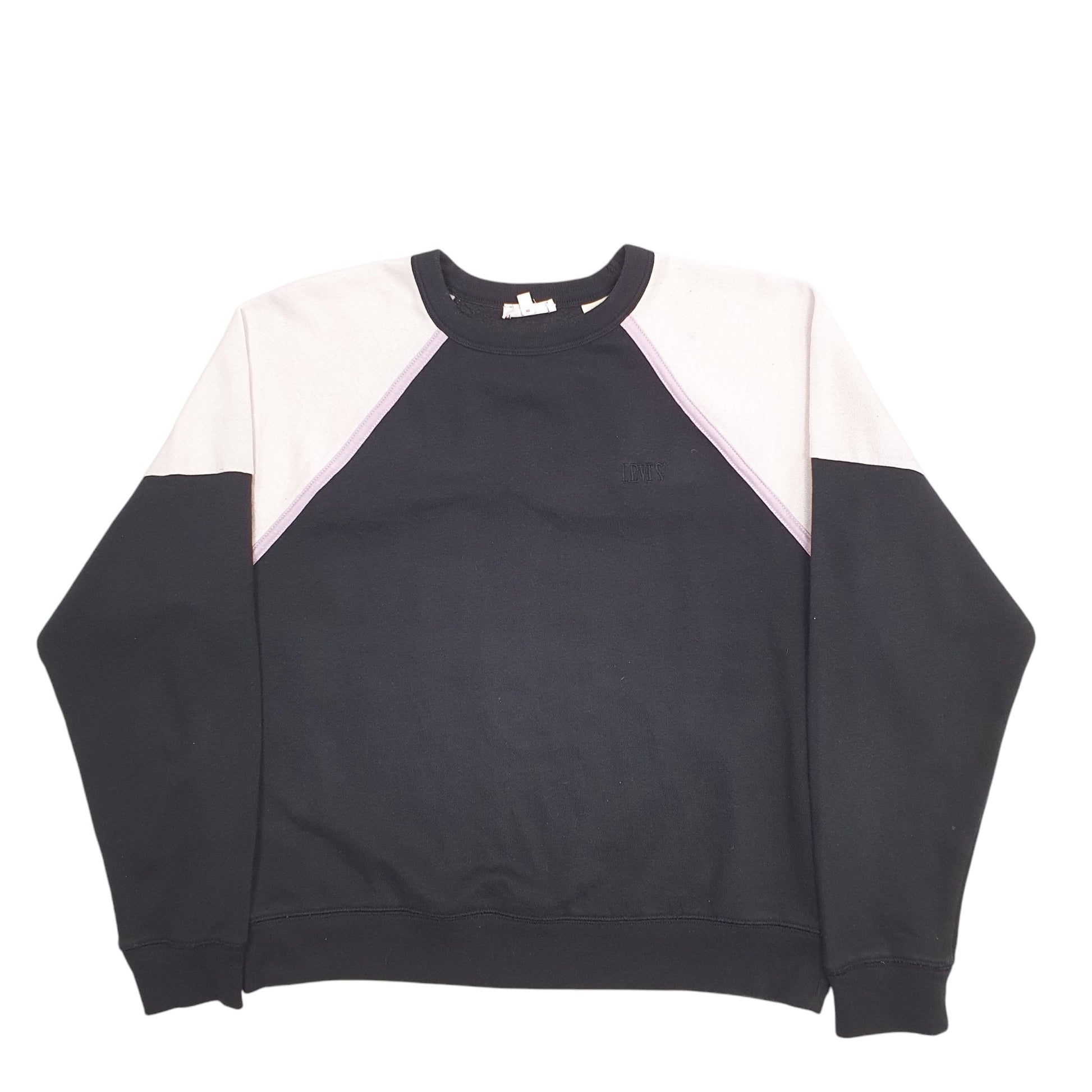 Womens Black Levis  Crewneck Jumper