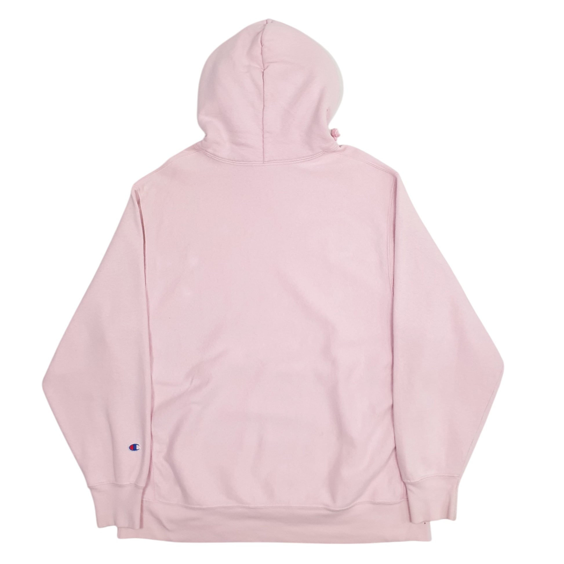 Mens Pink Champion  Hoodie Jumper