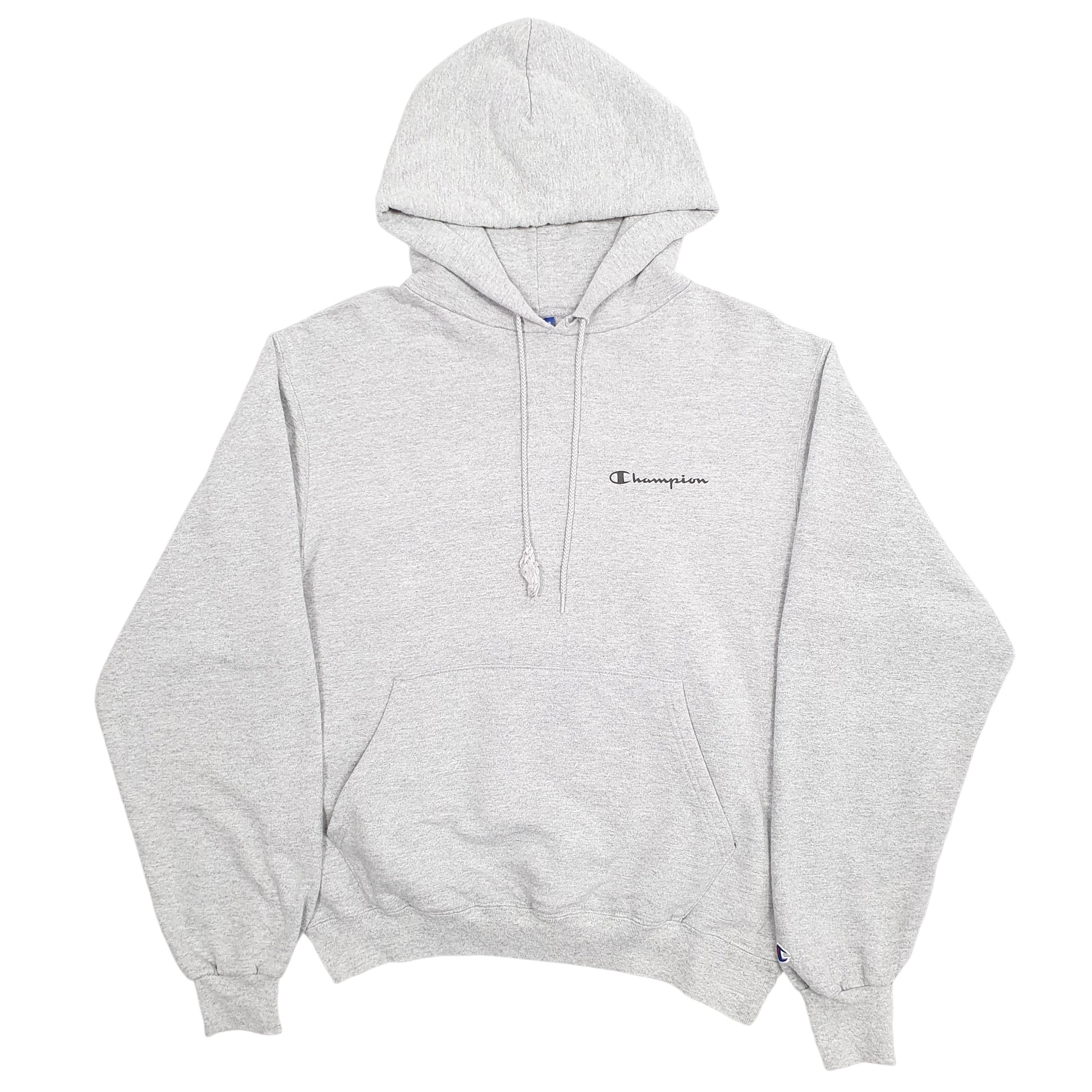 Mens Grey Champion  Hoodie Jumper