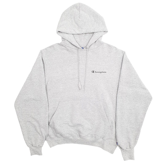 Mens Grey Champion  Hoodie Jumper
