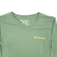 Mens Green Columbia Sportswear  Long Sleeve T Shirt