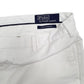 Mens White Polo Ralph Lauren Stretch Custom Fit Chino Trousers