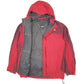 Mens Red The North Face Hyvent  Coat