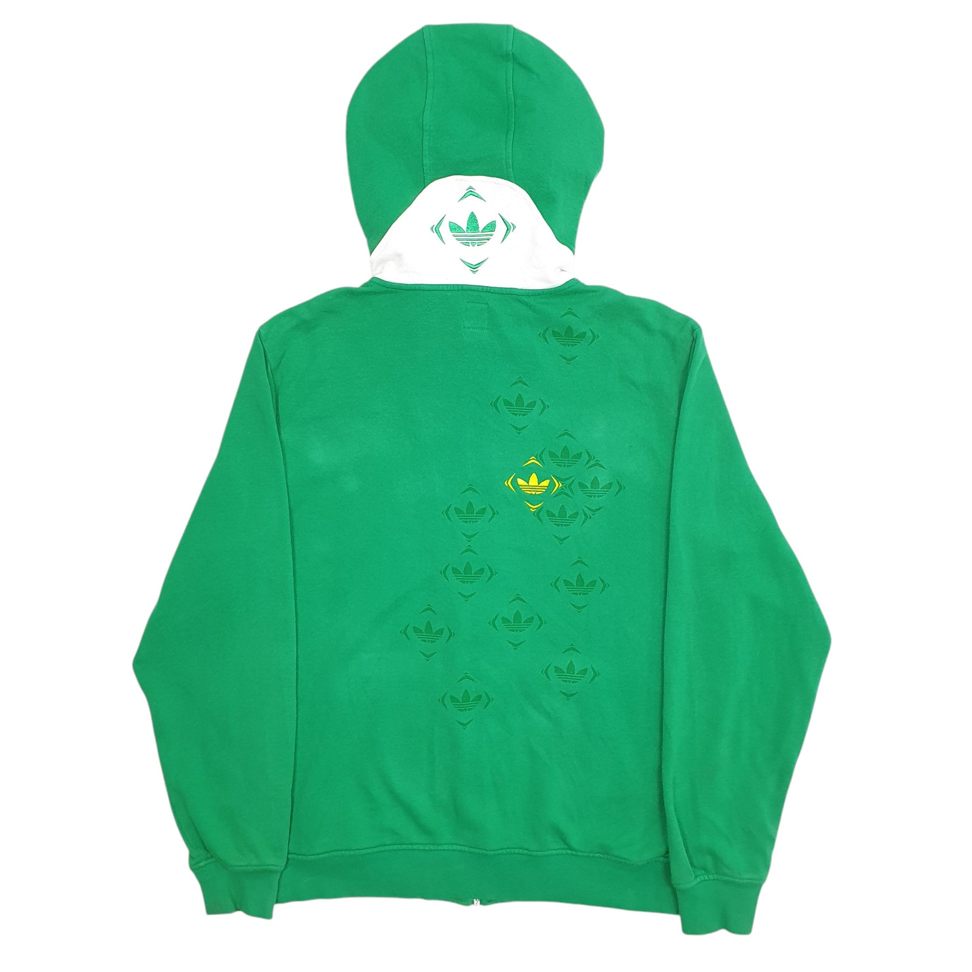 Mens Green Adidas  Hoodie Jumper