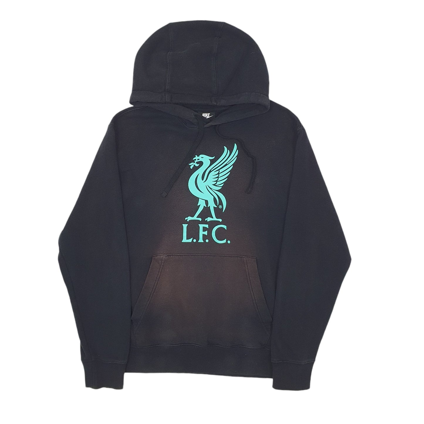 Mens Black Nike Liverpool Football Club Hoodie Jumper