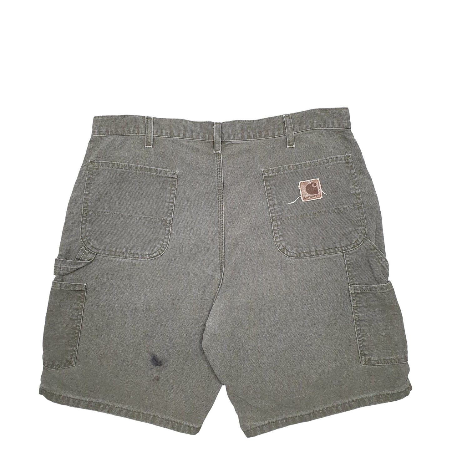 Mens Khaki Carhartt Workwear Carpenter Shorts