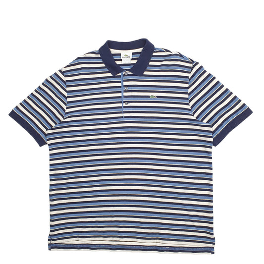 Mens Blue Lacoste  Short Sleeve Polo Shirt