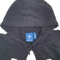 Mens Black Adidas Spellout Hoodie Jumper