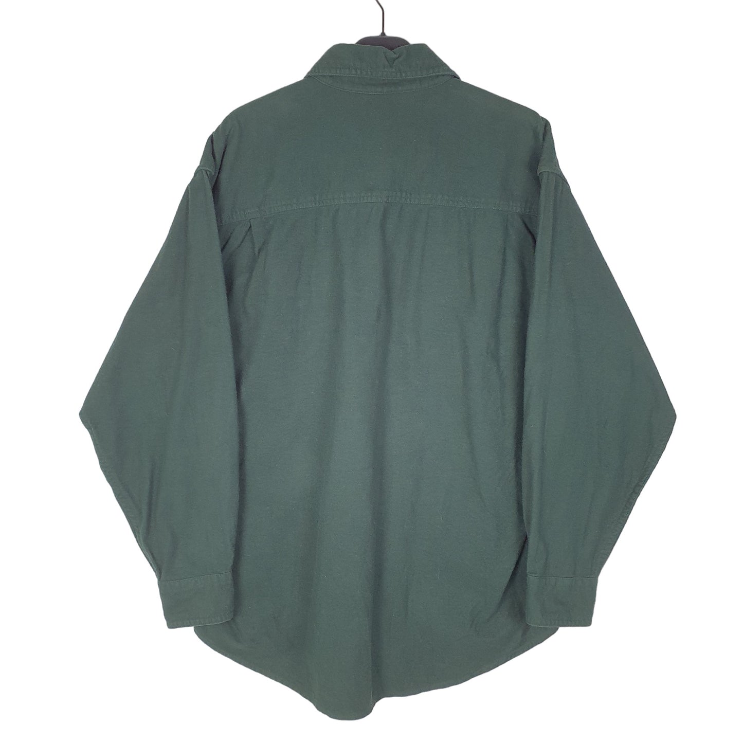 Mens Green Levis Flannel Overshirt Shacket Chamois Long Sleeve Shirt