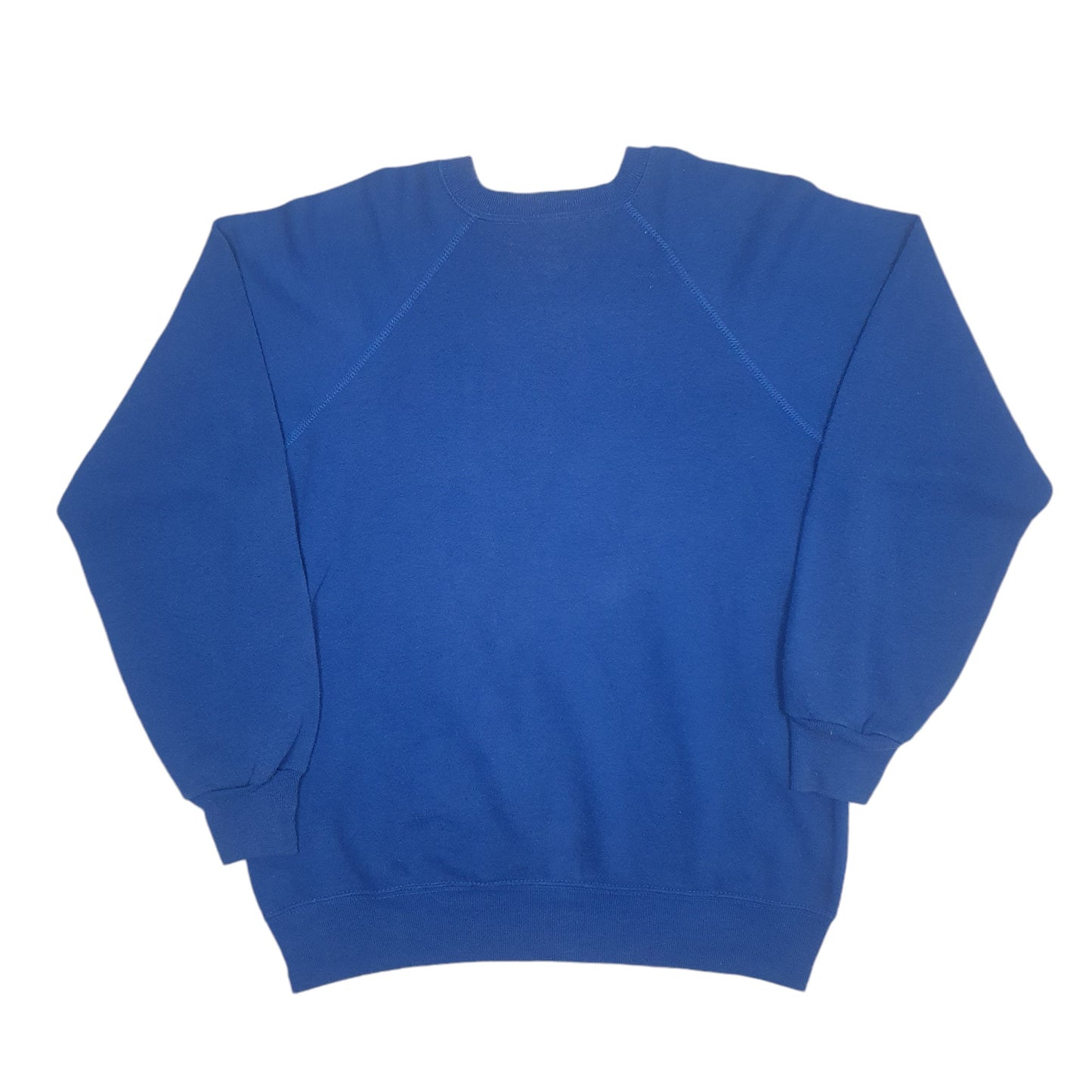 Mens Blue Bassett-Walker 1980s Vintage Crewneck Jumper