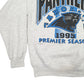 Mens Grey Hanes Vintage  Carolina Panthers NFL Football Crewneck Jumper