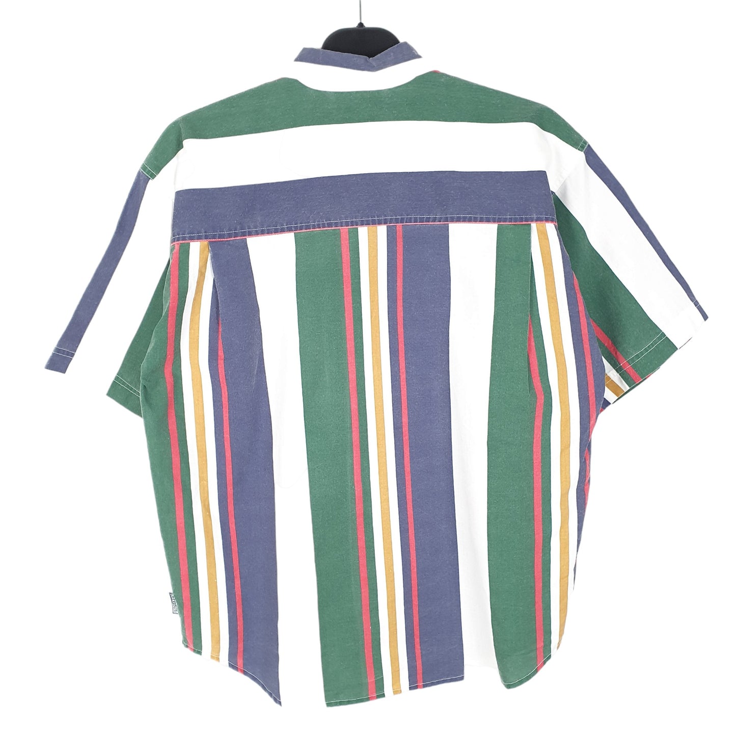 Mens Green Bugle Boy  Short Sleeve Shirt