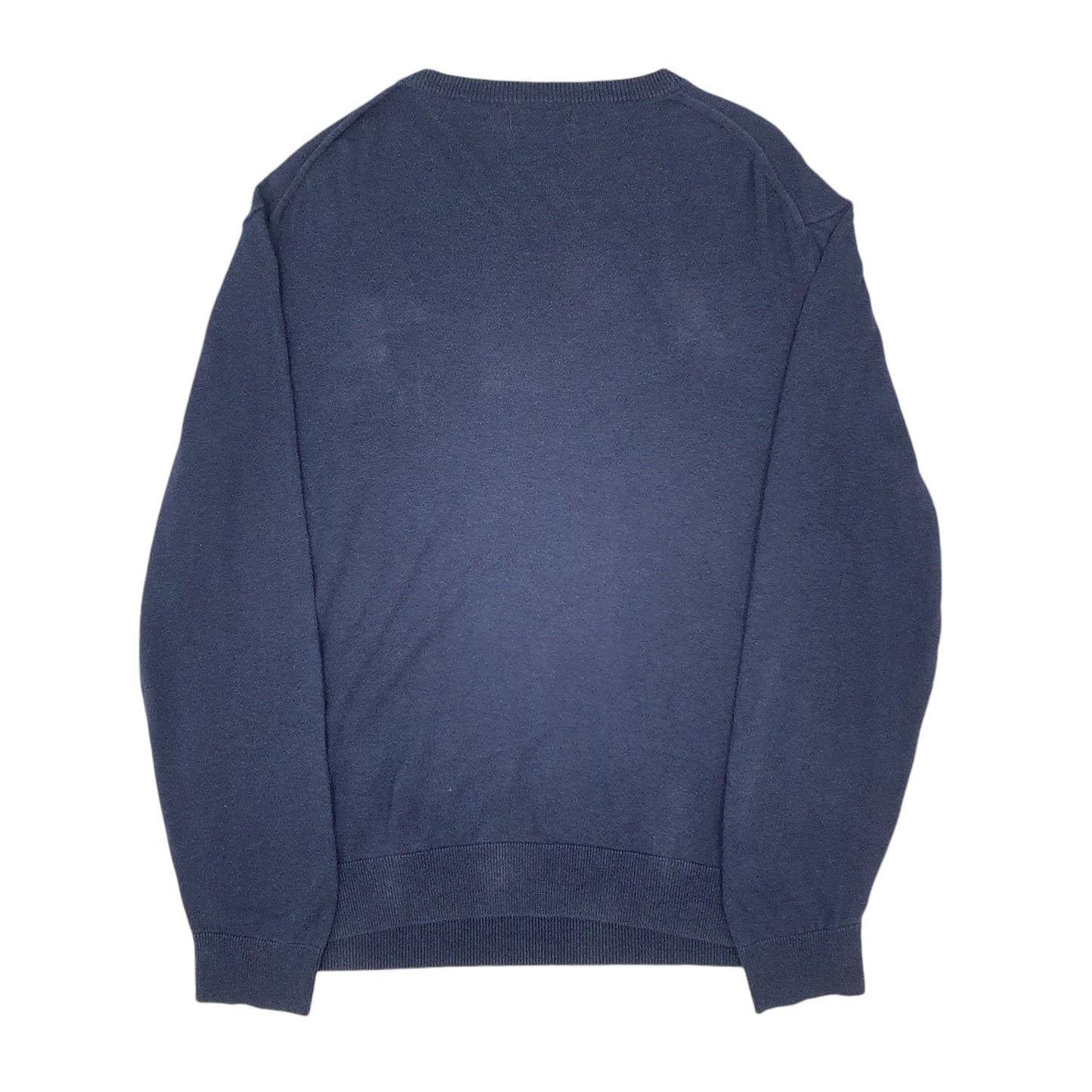 Mens Navy Nautica Luxury Performance Crewneck Jumper