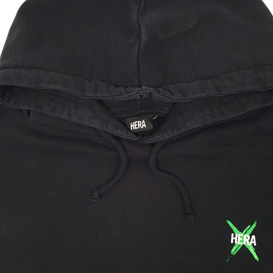 Mens Black Hera  Hoodie Jumper