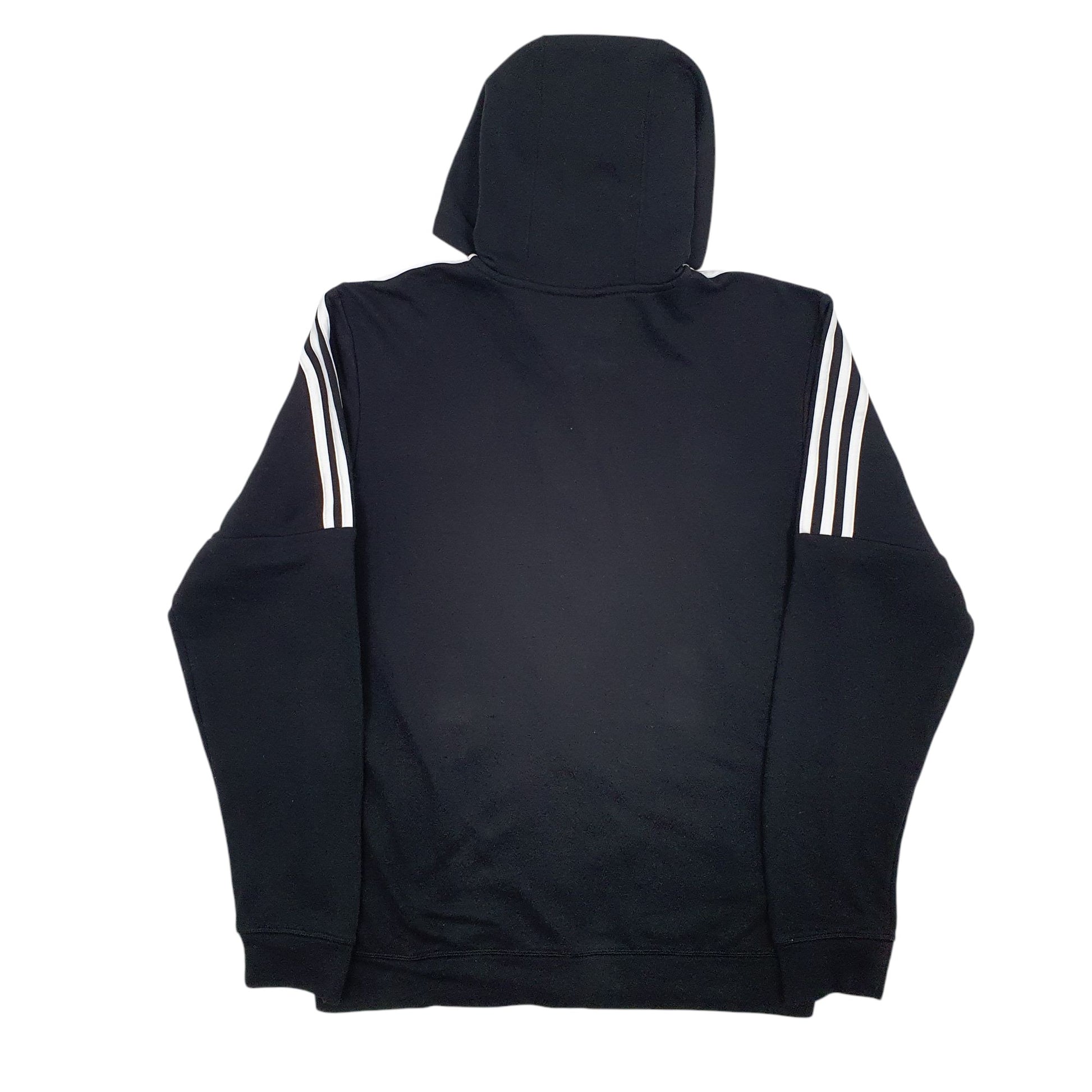 Mens Black Adidas  Full Zip Jumper