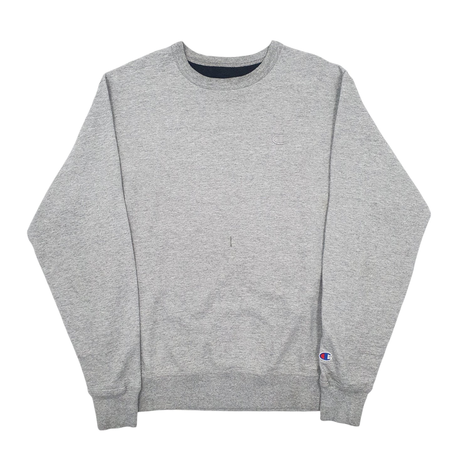 Mens Grey Champion  Crewneck Jumper