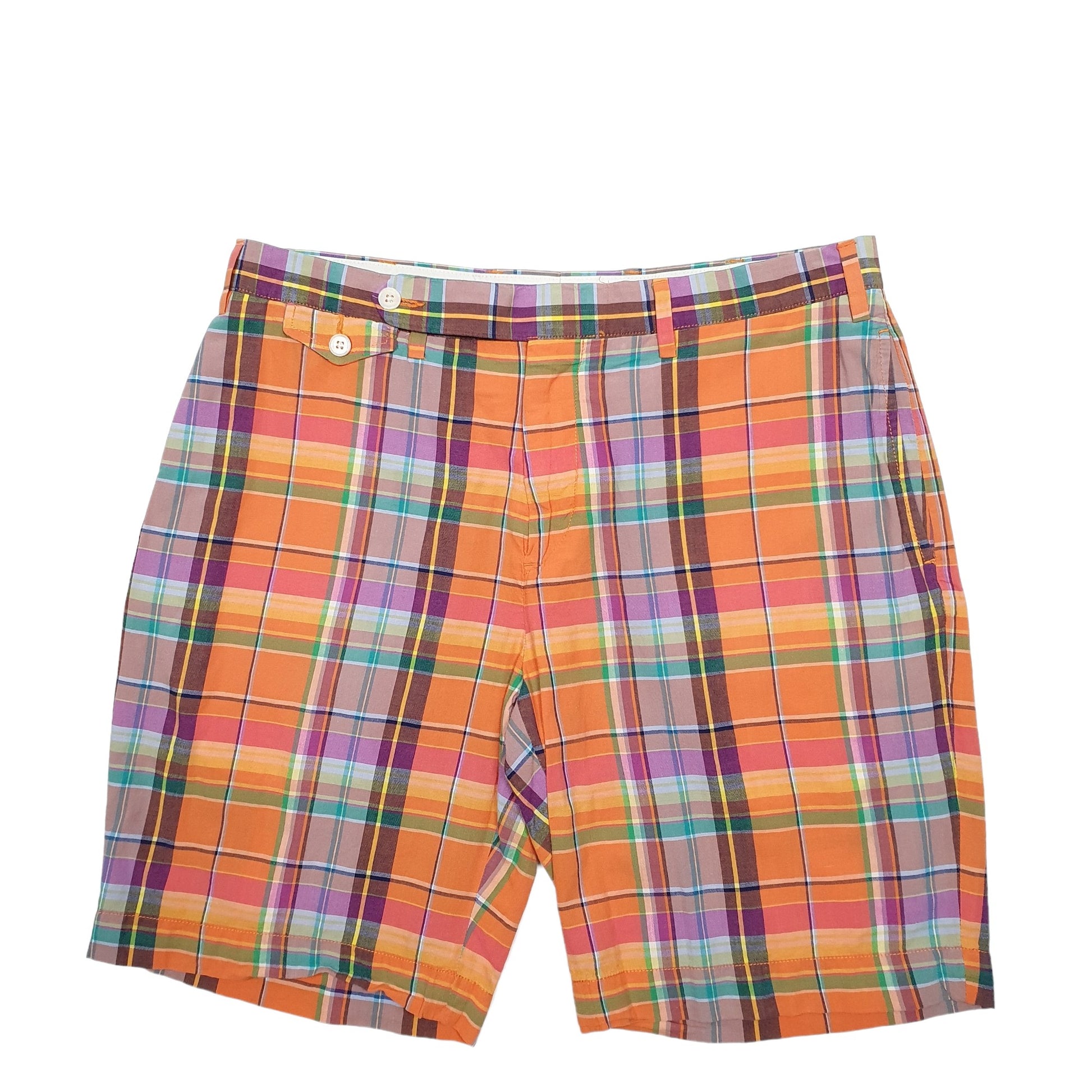 Mens Multi Polo Ralph Lauren Madras Ivy Chino Shorts