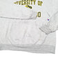 Mens Grey Champion University of Colorado USA Spellout Hoodie Jumper