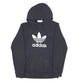 Mens Black Adidas  Hoodie Jumper