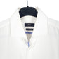 Mens White Hugo Boss  Long Sleeve Shirt