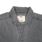 Mens Grey Levis Vintage Chamray Overshirt Shacket Long Sleeve Shirt
