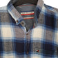Mens Blue Tommy Hilfiger  Long Sleeve Shirt
