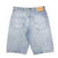 Mens Blue Levis Denim Jeans Jorts Loose Baggy Denim Shorts