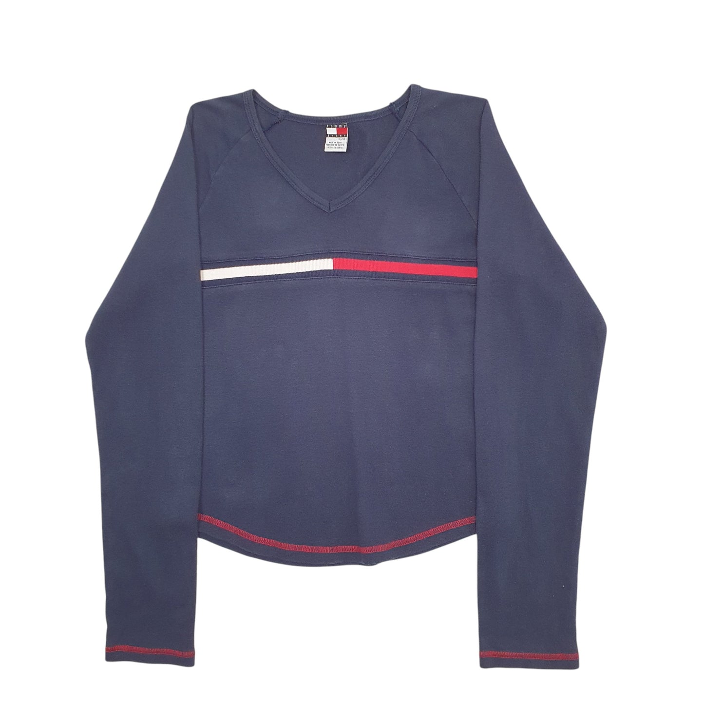 Womens Navy Tommy Hilfiger  Long Sleeve T Shirt