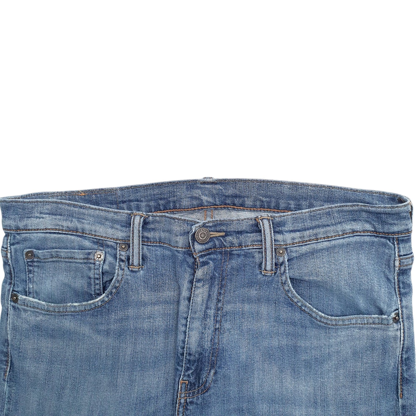 Mens Blue Levis  Denim Shorts