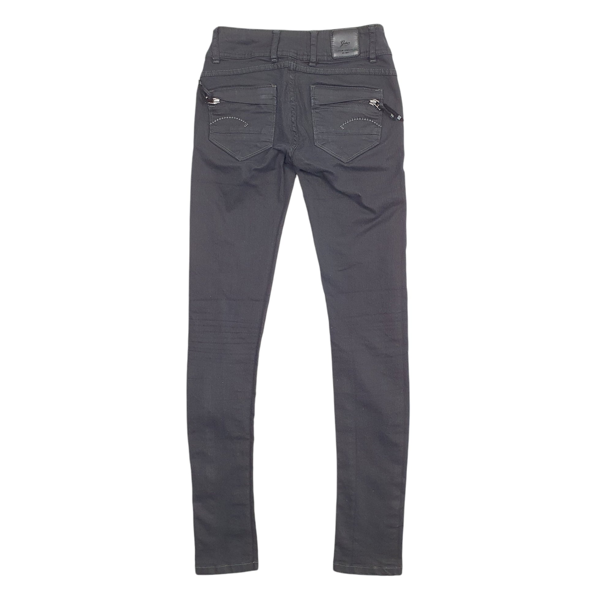 Womens G-Star Raw Casual Skinny Fit Black Jeans UK6 – Bundl Clothing