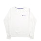 Womens White Champion  Crewneck Jumper