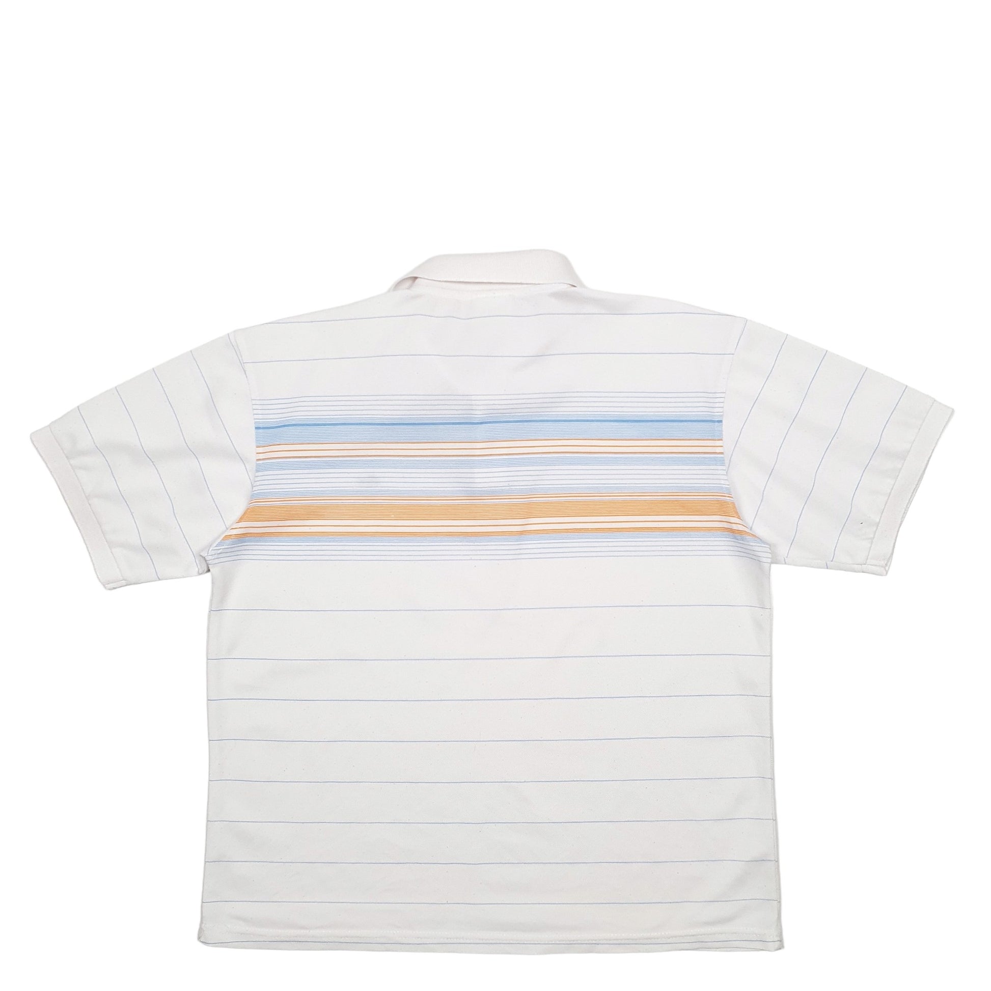 Mens White Lacoste  Short Sleeve Polo Shirt