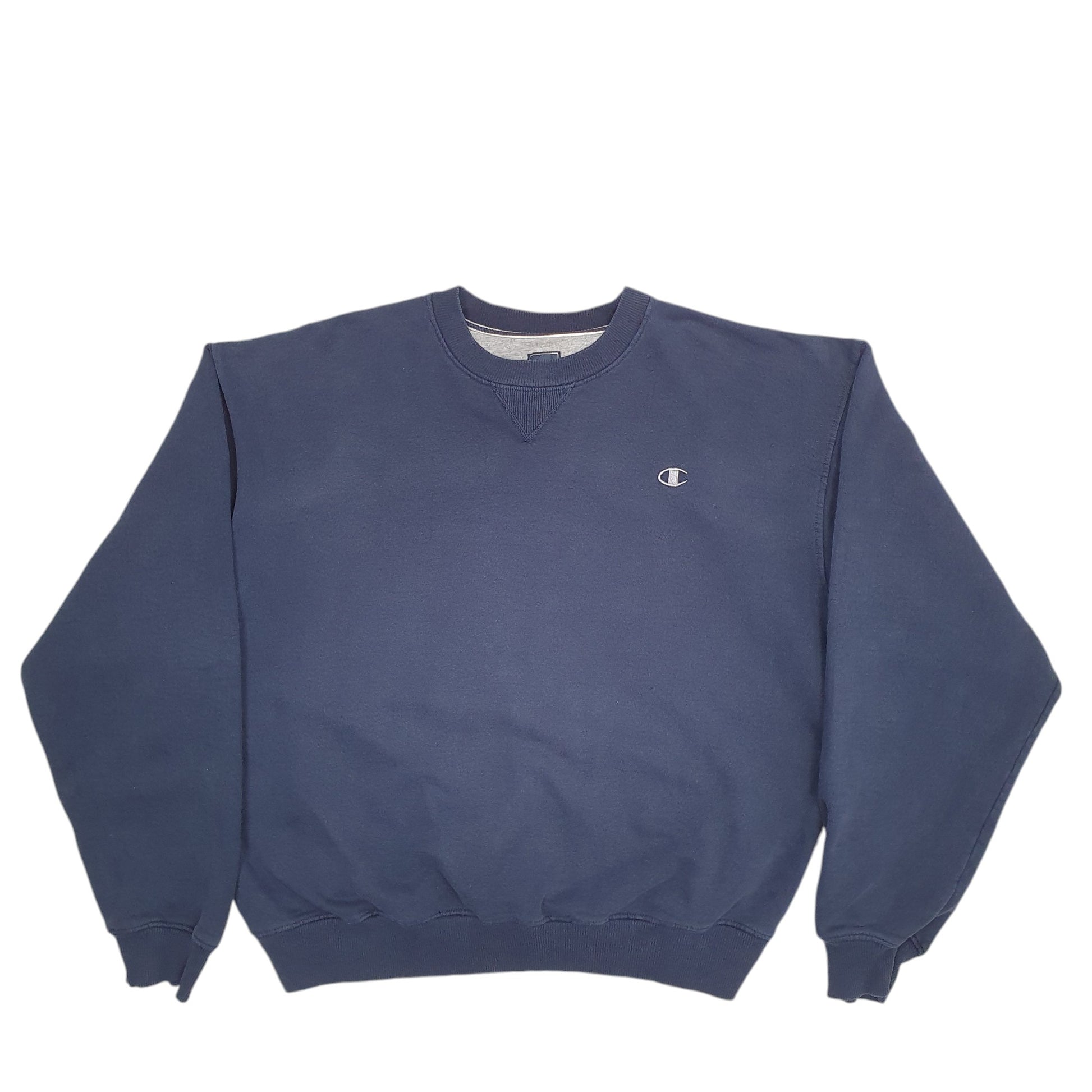 Mens Navy Champion  Crewneck Jumper
