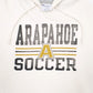 Mens Cream Champion Arapahoe Soccer Hoodie Jumper