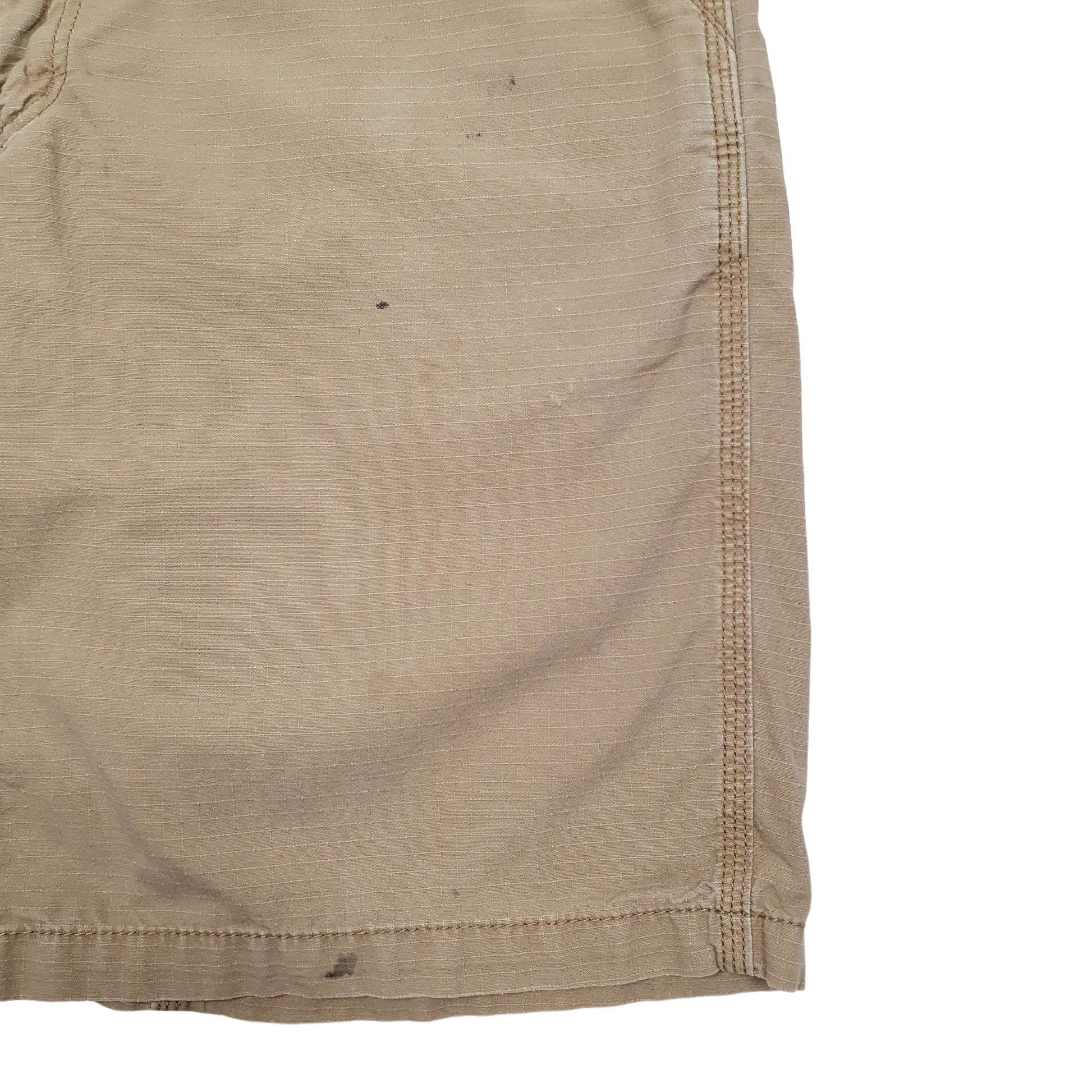 Mens Brown Carhartt Workwear Carpenter Shorts