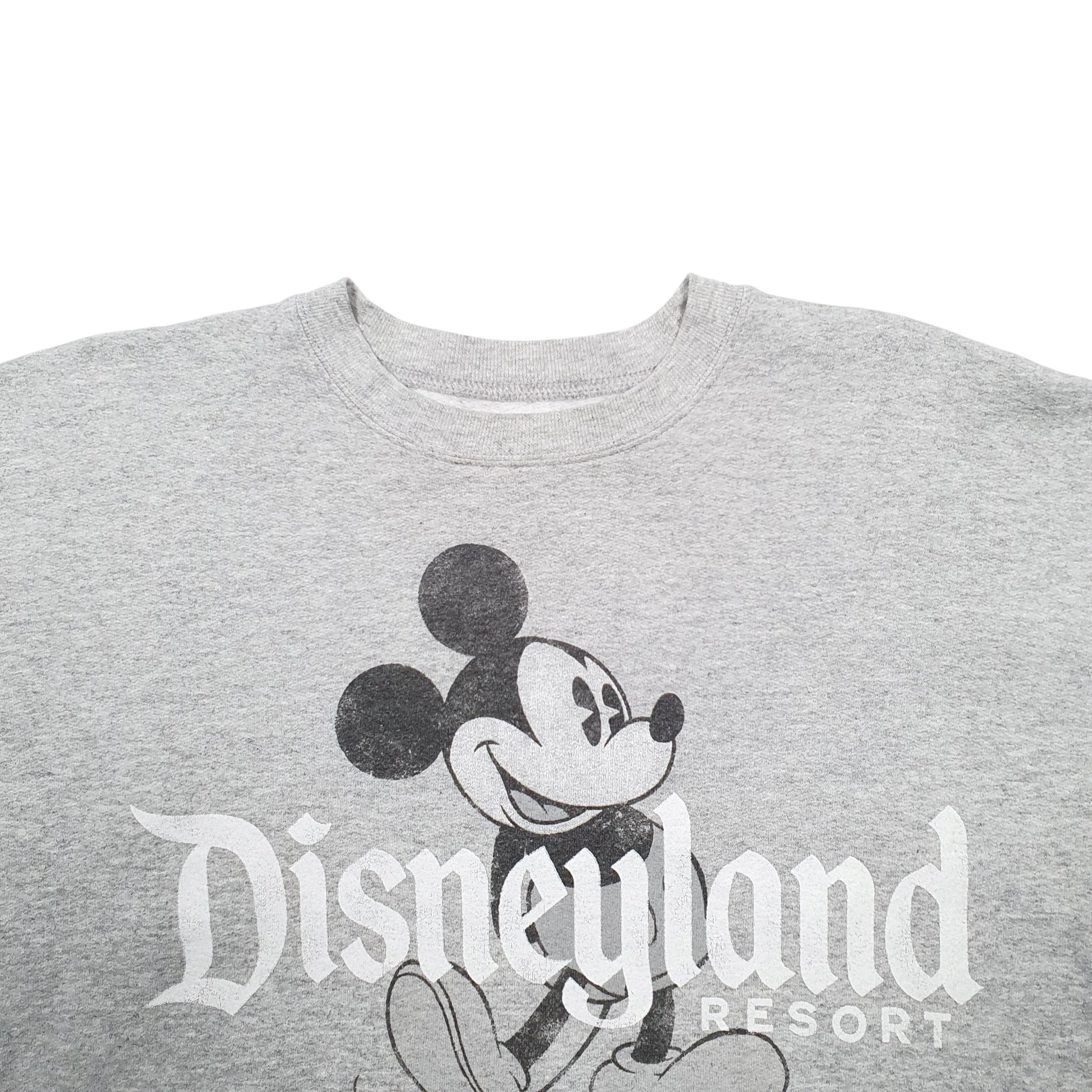 Womens Grey Disney Mickey Mouse Crewneck Jumper