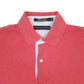 Mens Red Tommy Hilfiger  Short Sleeve Polo Shirt