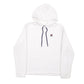 Womens White Fila  Hoodie Jumper