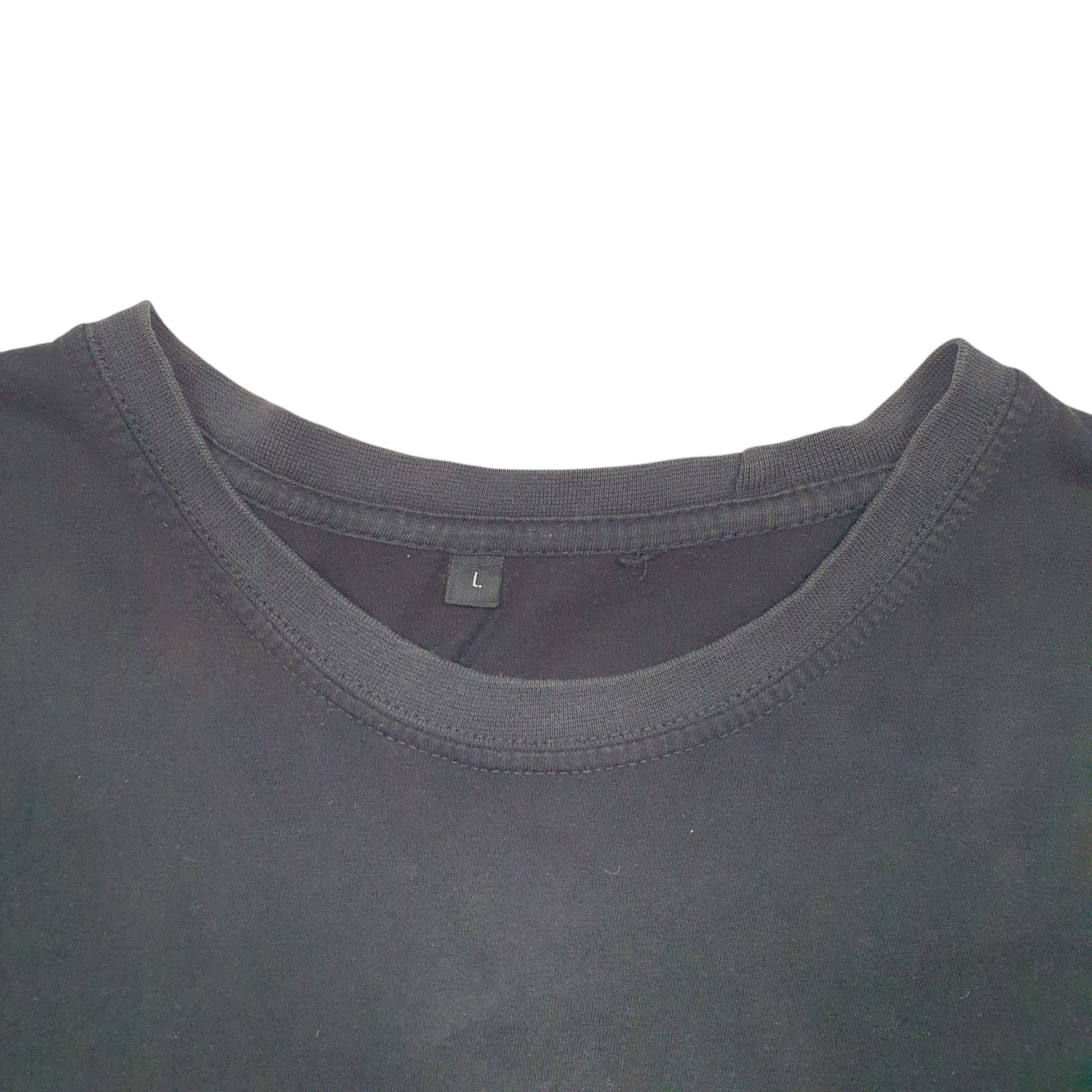 Mens Black Tommy Hilfiger Spellout Short Sleeve T Shirt