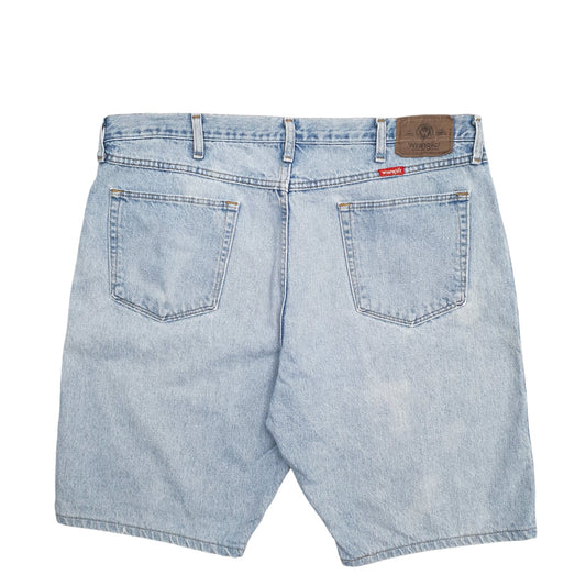 Mens Blue Wrangler Denim Jeans Jorts Denim Shorts