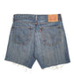 Womens Blue Levis 505 Denim Shorts