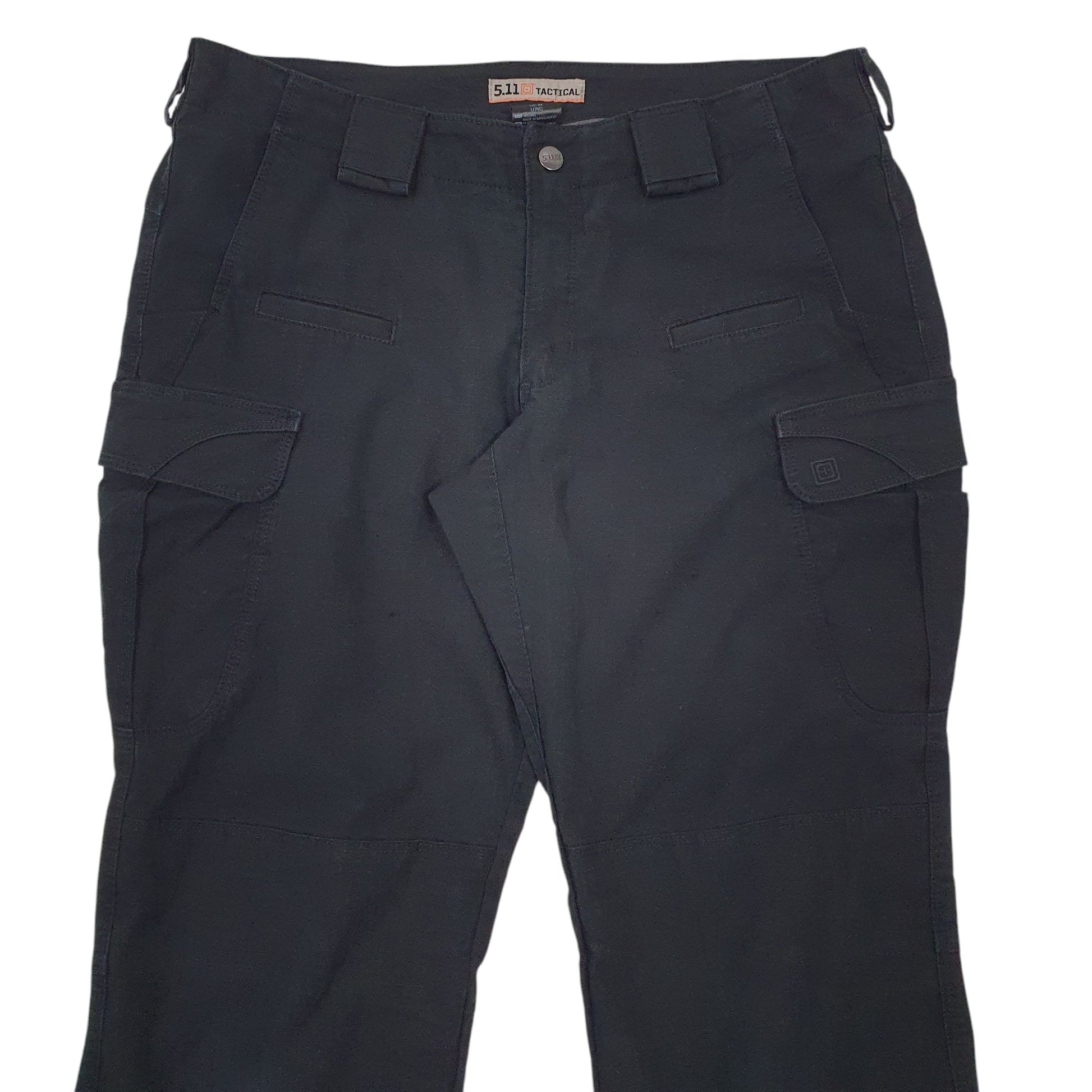 Womens Black 5.11 Tactical Workwear Cargo Trousers