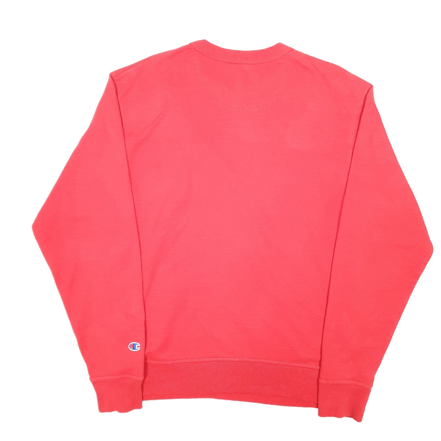 Mens Red Champion  Crewneck Jumper