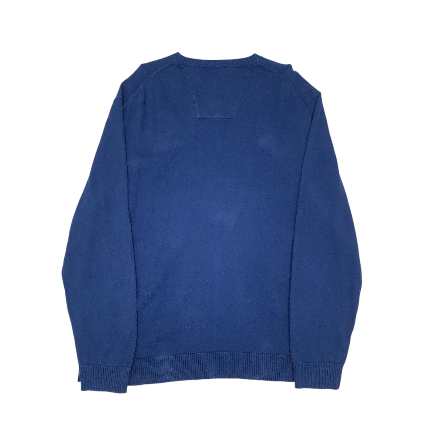 Mens Blue Nautica Knitwear Crewneck Jumper