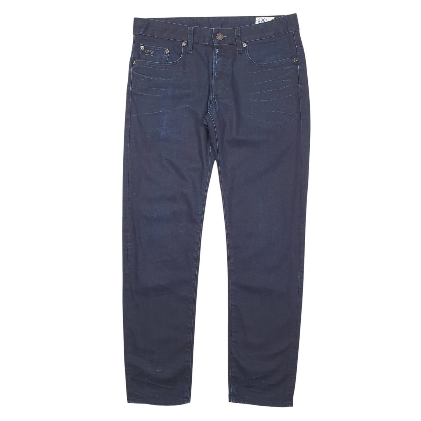 Mens Blue G-Star Raw  3301 JeansW34 L30