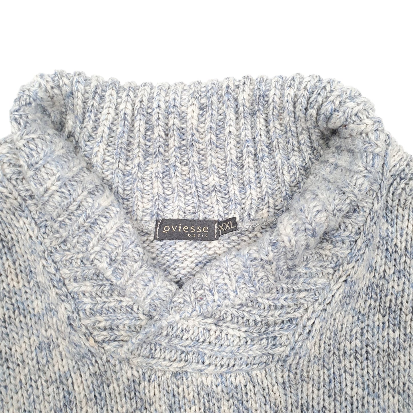 Womens Cream Oviesse Knit Winter Shoal Neck Jumper