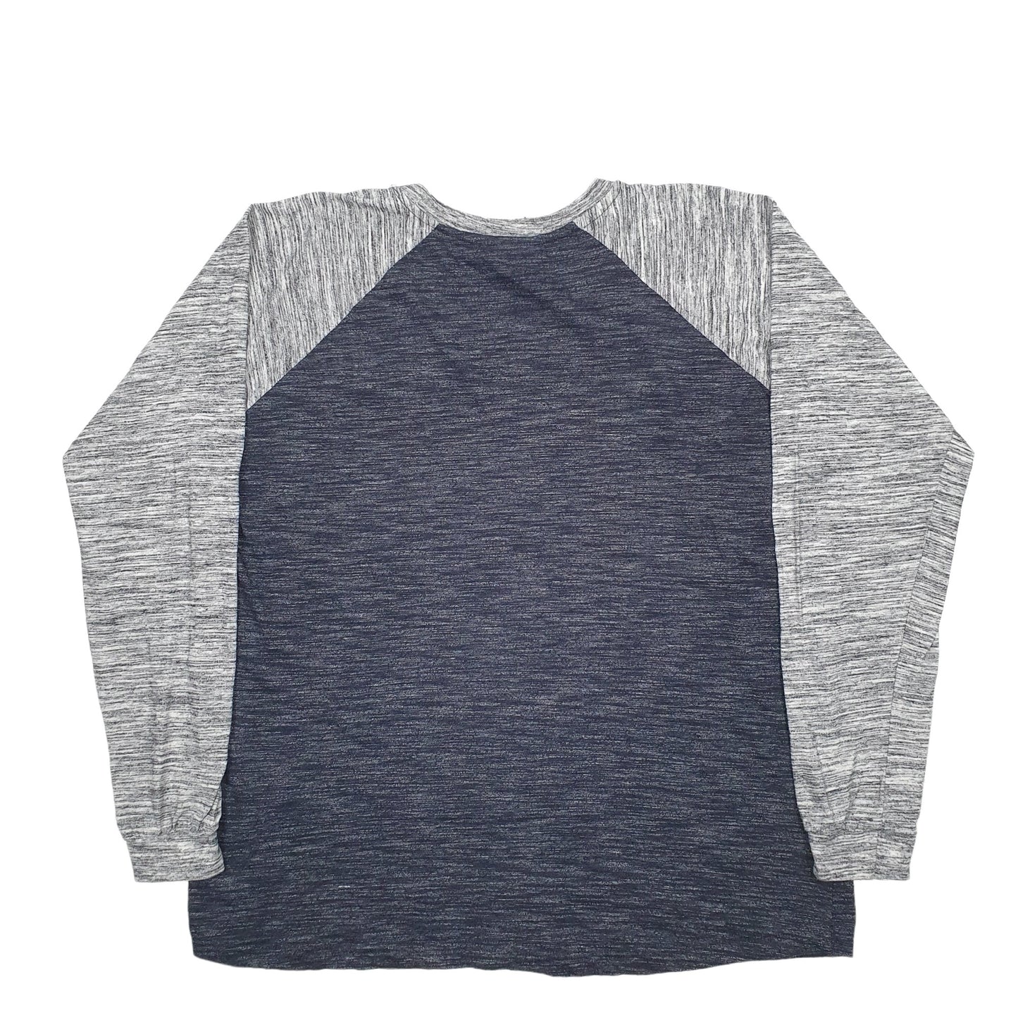 Mens Black U.S Vintage Spellout St Joseph Long Sleeve T Shirt