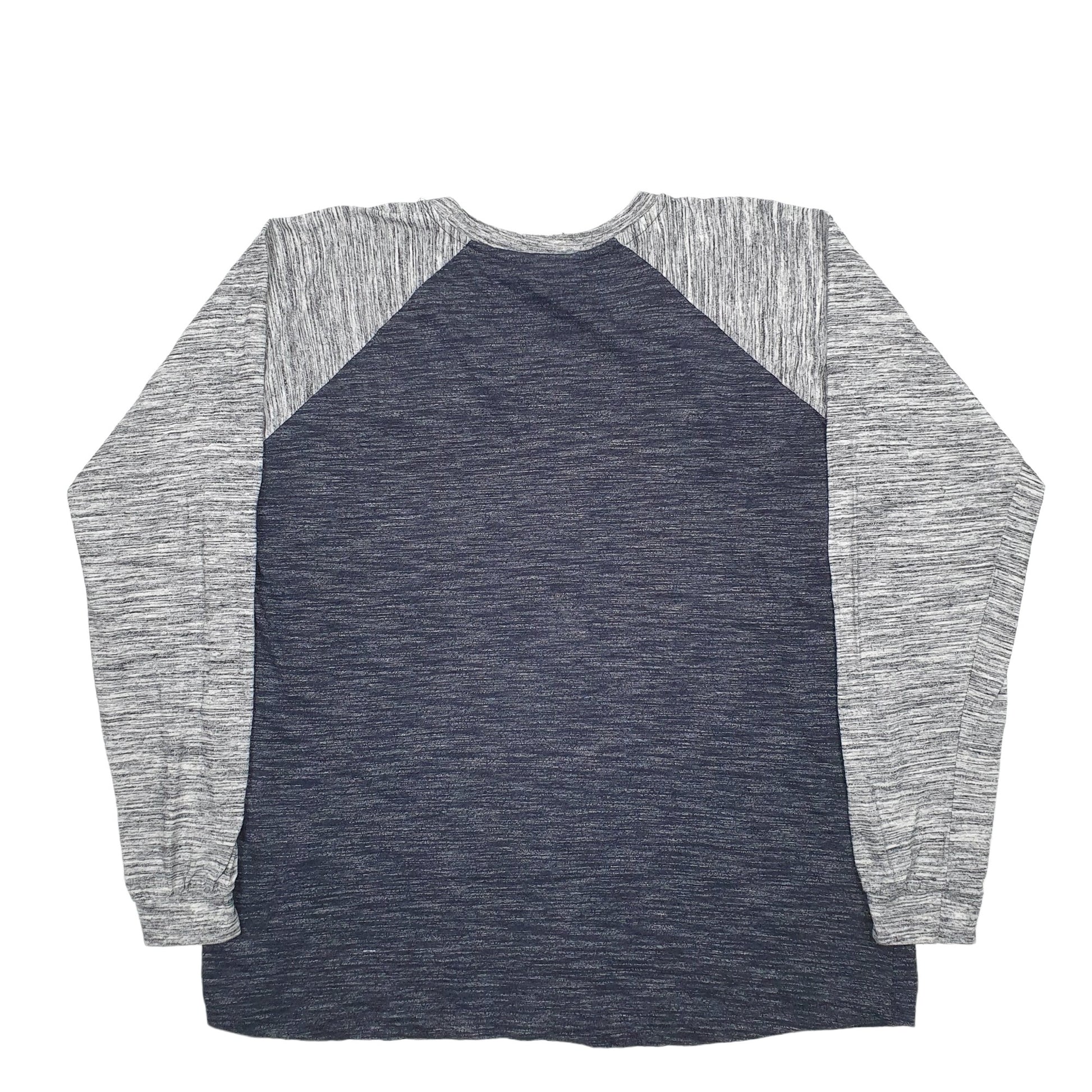 Mens Black U.S Vintage Spellout St Joseph Long Sleeve T Shirt