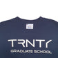 Mens Navy Champion Trnty Graduate School Crewneck Jumper